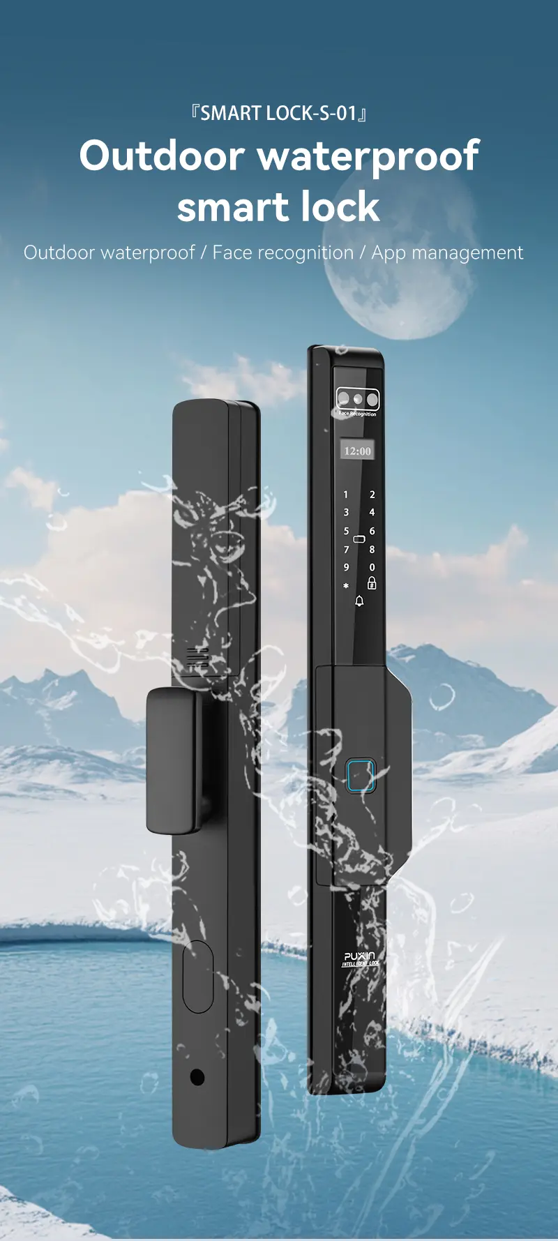 Aluminum Keyless Door Lock