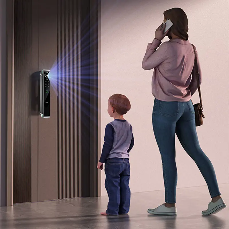 Serrure de porte d'entrée sans clé