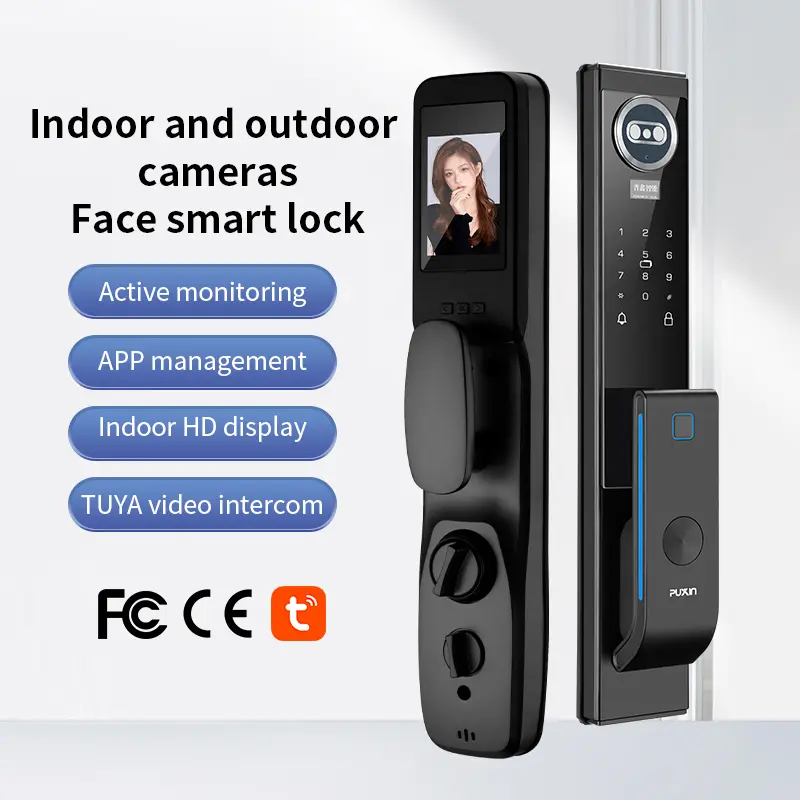 Serrure de porte à carte magnétique